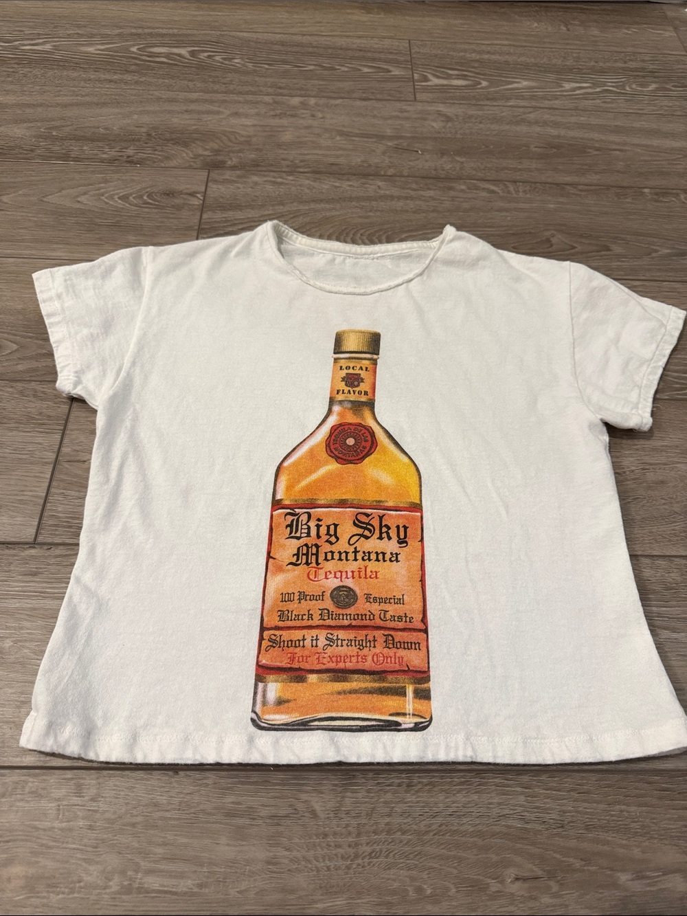 Vintage Big Sky Montana Tequila Shirt, Size S